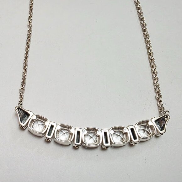 Lagos Rittenhouse Five Station White Topaz Necklace - Picture 7 of 16